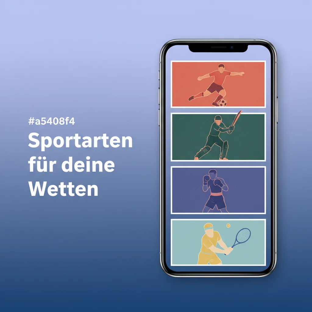 App-Screenshot: Live- und Pre‑Match-Wetten mit Echtzeitquoten für Fußball, Tennis, Basketball, Eishockey, eSports u. mehr.