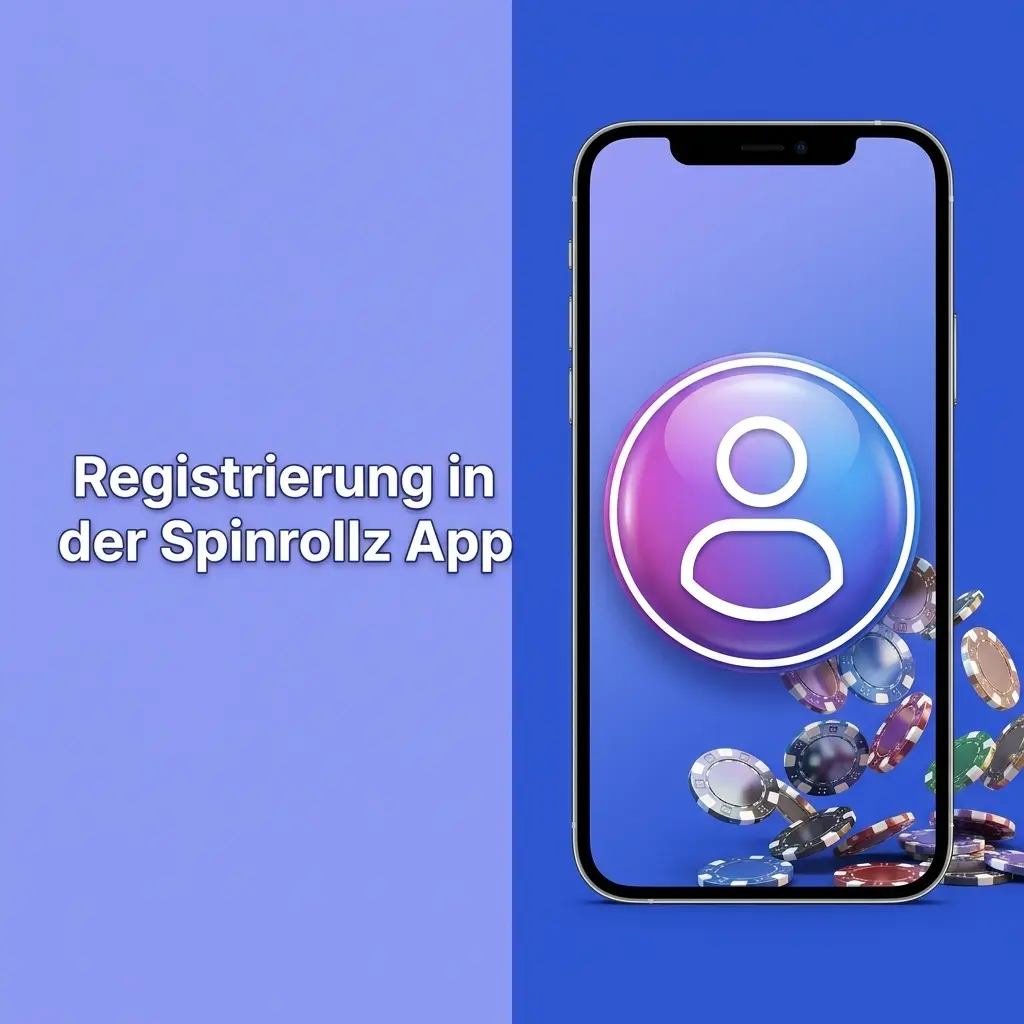 Smartphone mit geöffneter App-Anmeldung