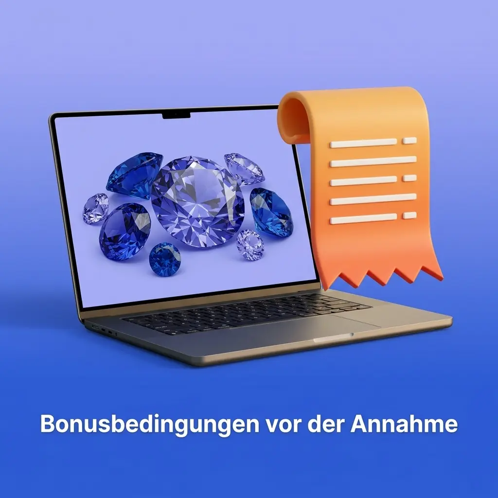 Bonusbedingungen vor der Annahme