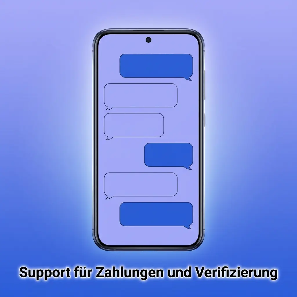 Support für Zahlungen und Verifizierung