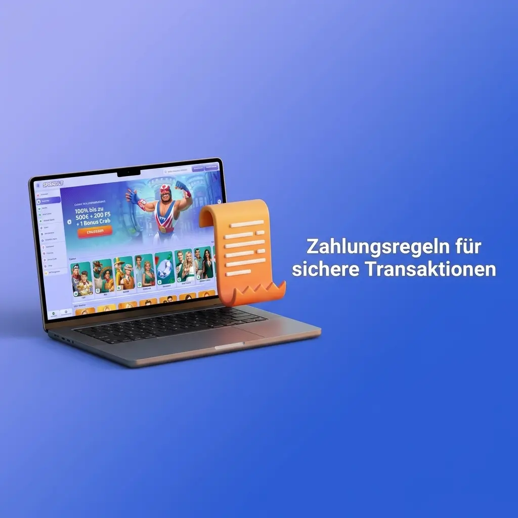 Sichere Zahlungstransaktionen im Spielerkonto
